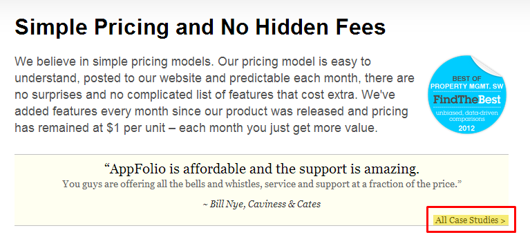 appfolio pricing 1