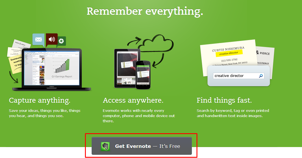 evernote pricing 1
