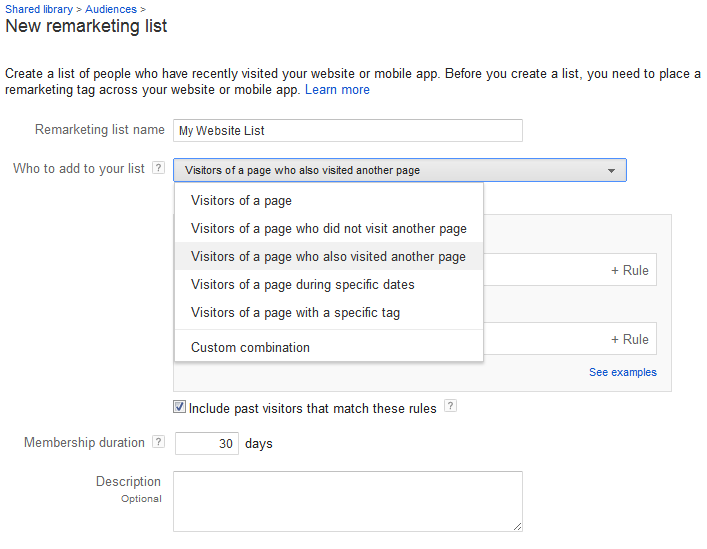 Google Remarketing Image Segmentation