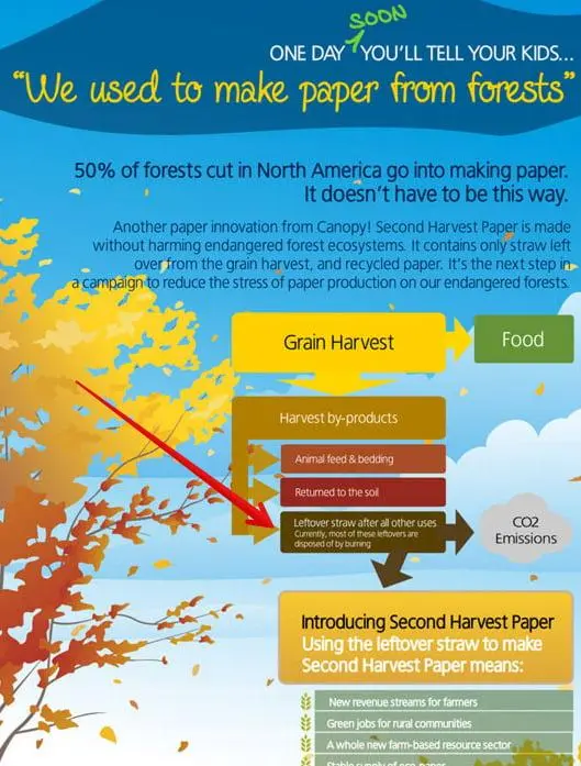 Example of an infographic where the text is too small to read