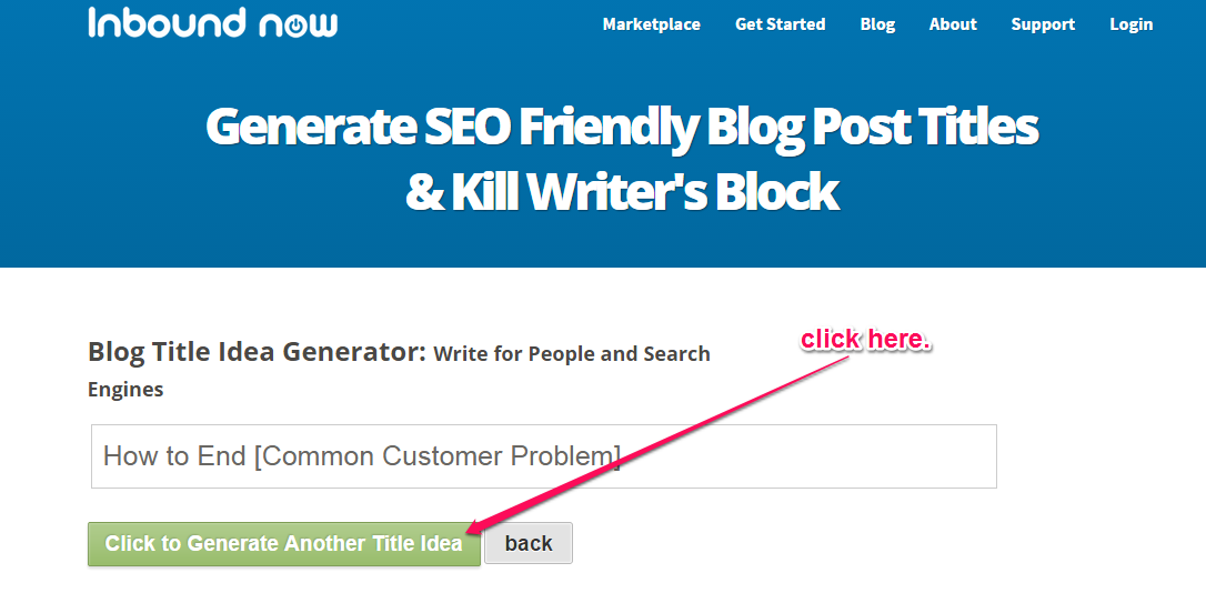 example blog post title generator - seo copywriting