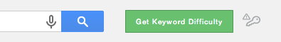 chrome extension keyword difficulty screenshot