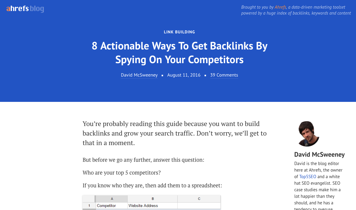 Image related to How to Spy Out Your Competitor’s Backlink Profile and Gain 20% More Links to Your Site