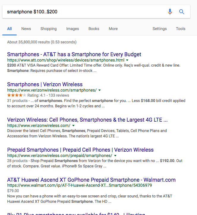 pesquisa no google intervalo de números-min