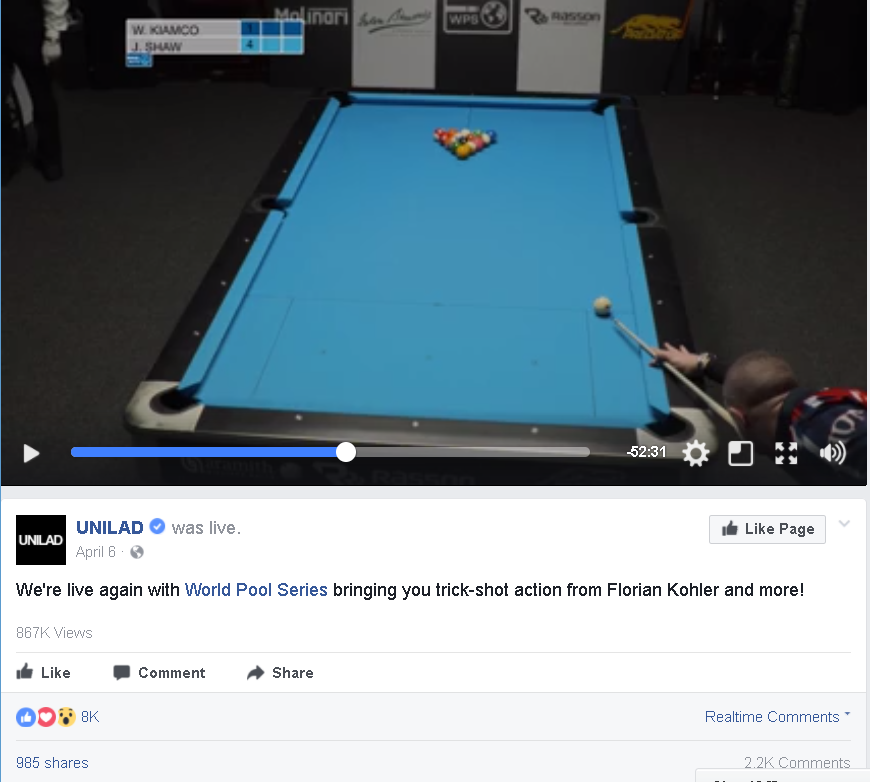 UNILAD World Pool Series