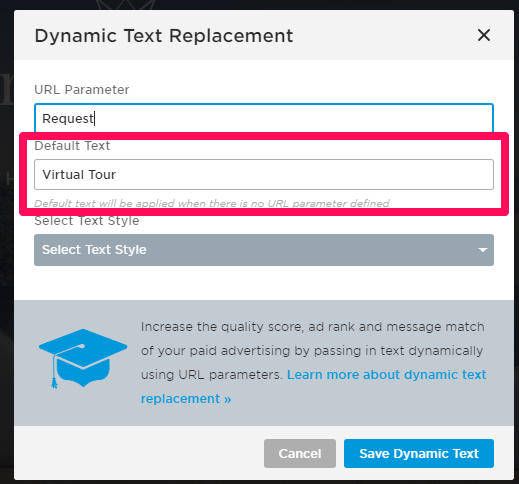 configuração de campanha anuncio pago