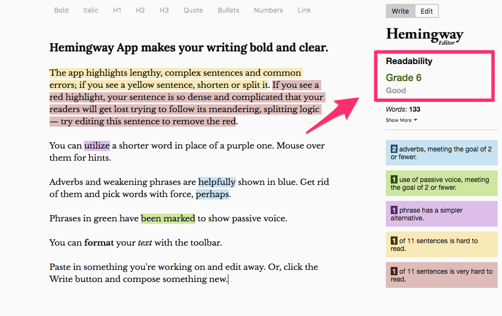 Hemingway Editor