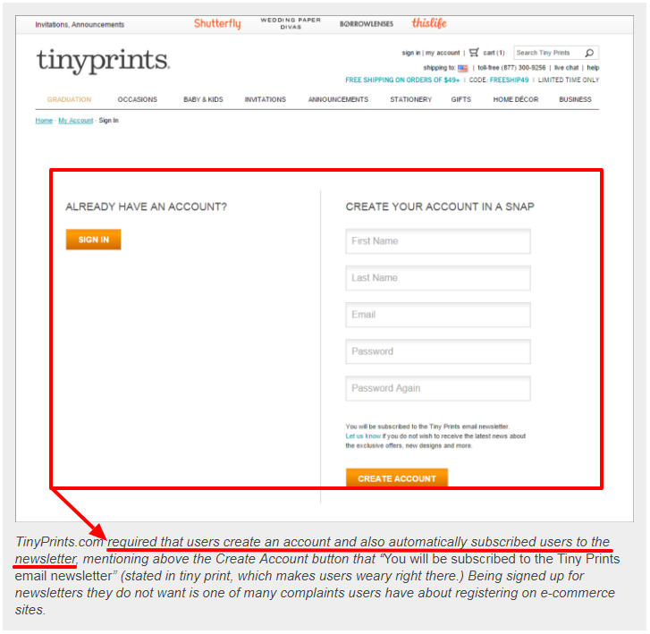 forced to register how to improve website credibility guide