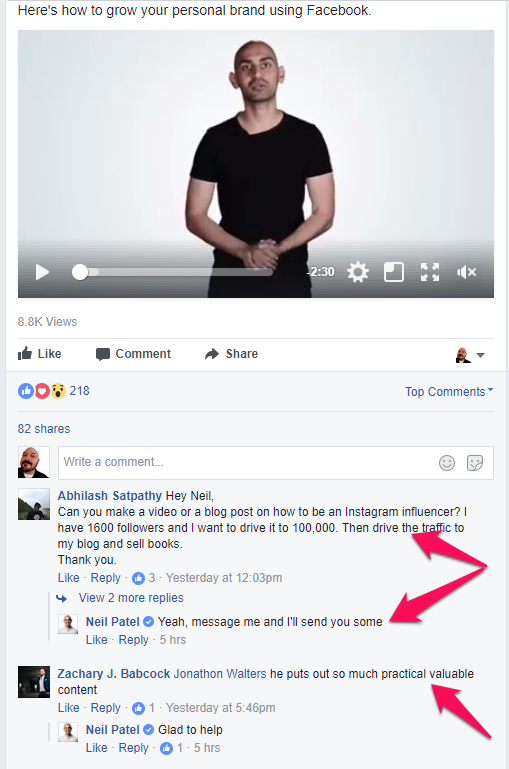 helpfulfacebookcontent