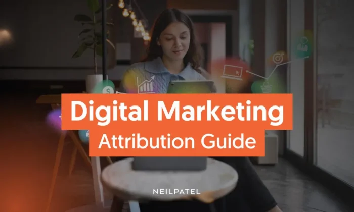 A graphic that says "Digital Marketing Atrribution Guide."