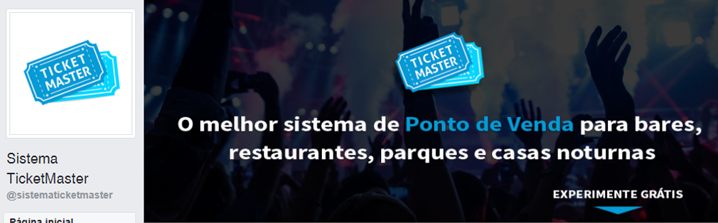 capa facebook ticket master
