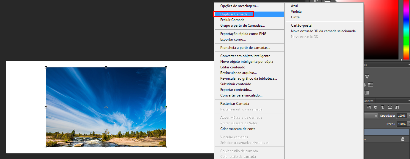 capa para facebook photoshop 2
