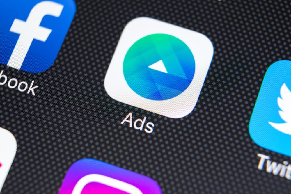 ícone do aplicativo mobile do Facebook Ads