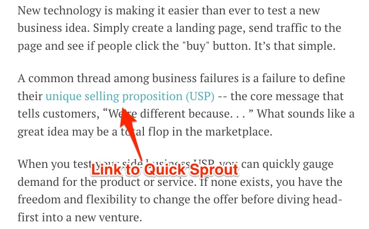 neil patel article link in entreprenuer