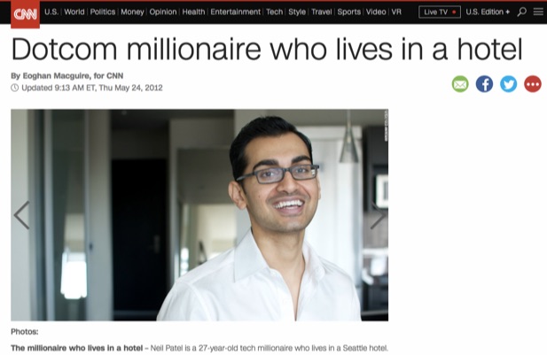 neil patel on CNN