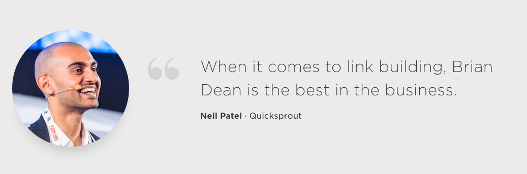 neil patel on backlinko
