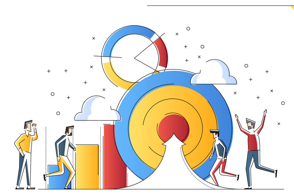 ilustração sobre crescimento na jornada do heroi