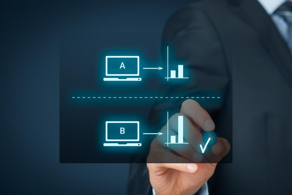 ferramenta de teste a/b no hotjar