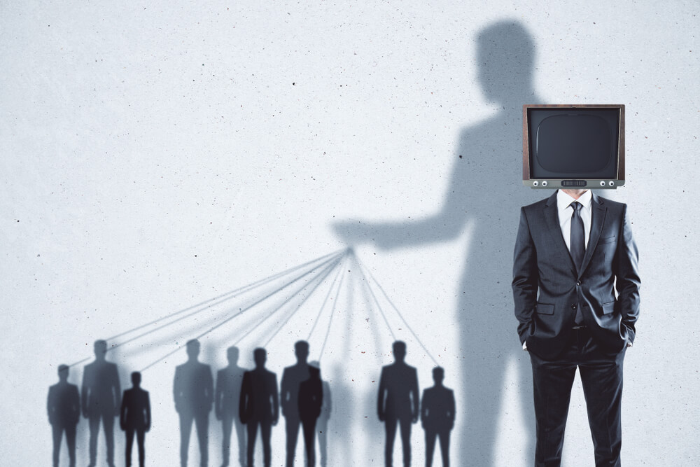 representação de persuasão em anúncios midiáticos