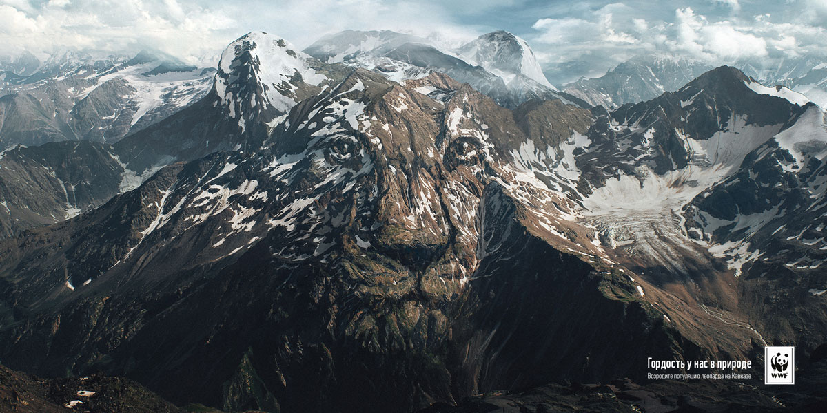 Campanha da WWF - Gato-Leopardo em Gestalt