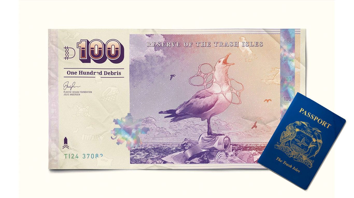 ilha de lixo campanha publicitária