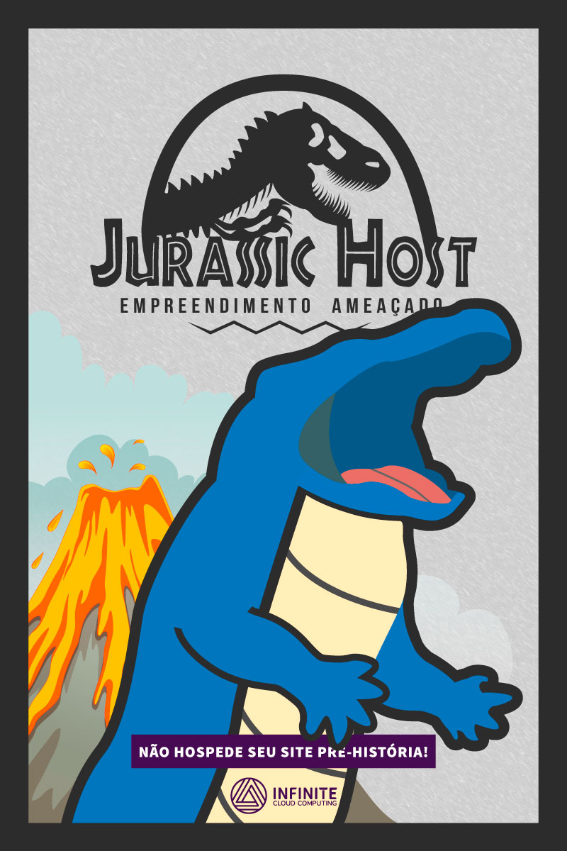 jurassic host campanha publicitária