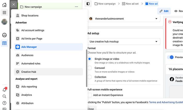 facebook creative hub - where to find it facebook creative hub - where to find it