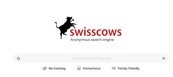 The Swisscows homepage.
