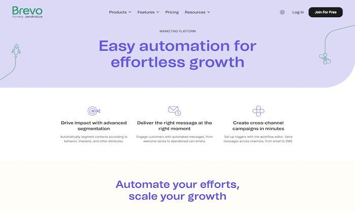 brevo-marketing-automation-page