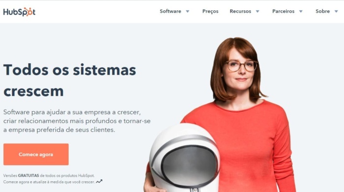prospeccção de clientes HubSpot