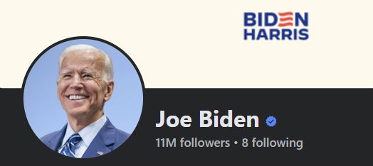 Joe Biden's facebook page.