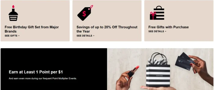 Beauty Insider Benefits from Sephora.