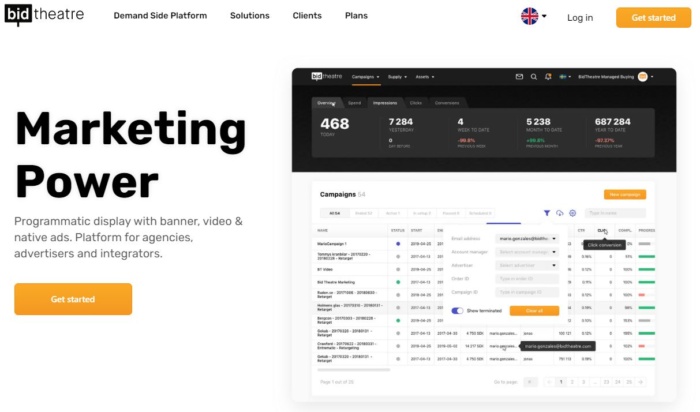 BigTheatre programmatic advertising. 