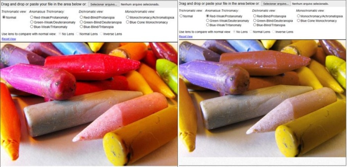 significado das cores e acessibilidade