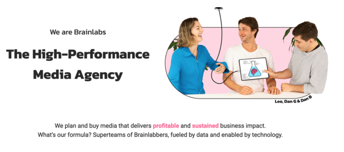 The Brainlabs website.