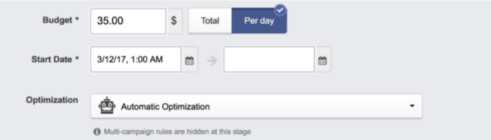 Tester de manière fractionnée plusieurs audiences sur Facebook.