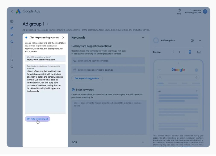 lancer une campagne publicitaire image Google Ads qu'est-ce que le marketing par moteur de recherche ?