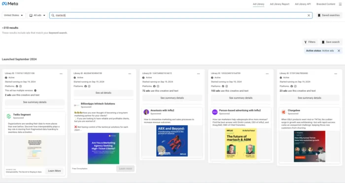 The Meta Ads Library