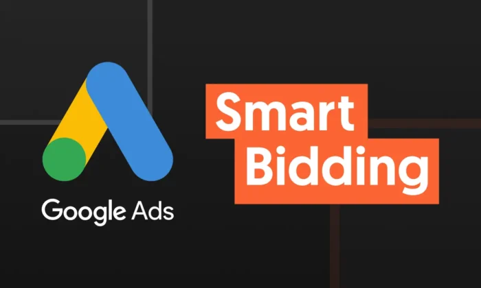 A graphic that says "Google Ads Smart Bidding."