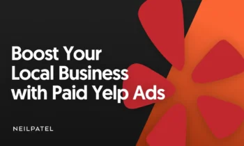 A graphic that says "Boost Your Local Business With Paid Yelp Ads.