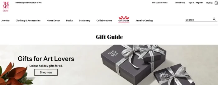 A Gift Guide from The Met