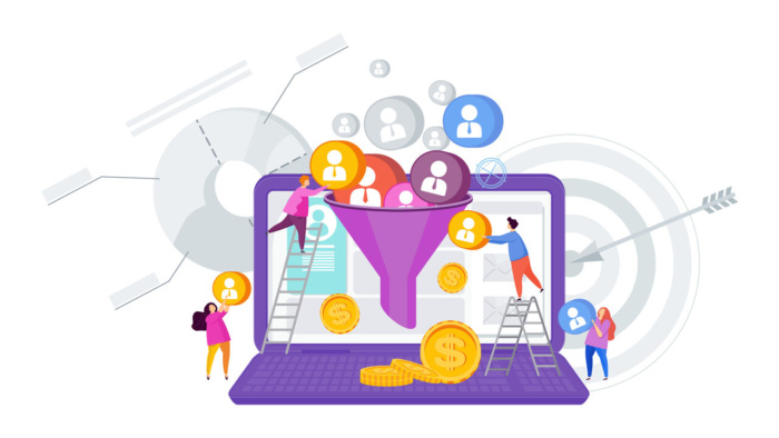 ia per funnel di marketing
