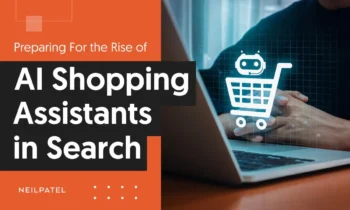 A graphic that says "AI Shopping Assistants in Search."