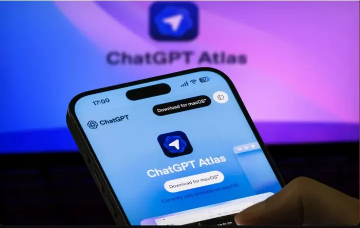ChatGPT Atlas's interface.